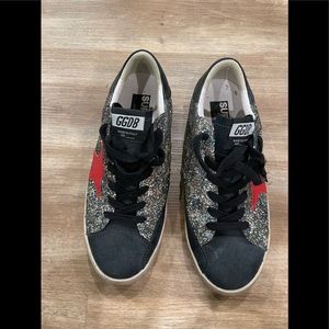 Golden Goose Superstar Sneakers Glitter